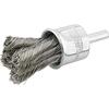 End brush stainless knotted 6mm 20x29x0.26mm